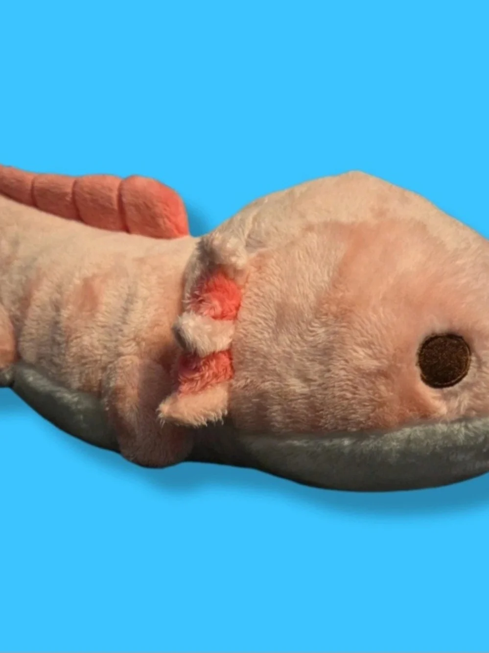 Fluff Nest Puff Pals Alana The Axolotl Plush Stuffed Animal